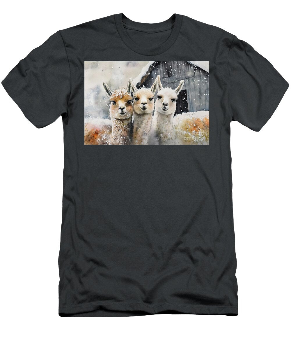 Best Friend Alpacas Tina Lecour T-Shirt