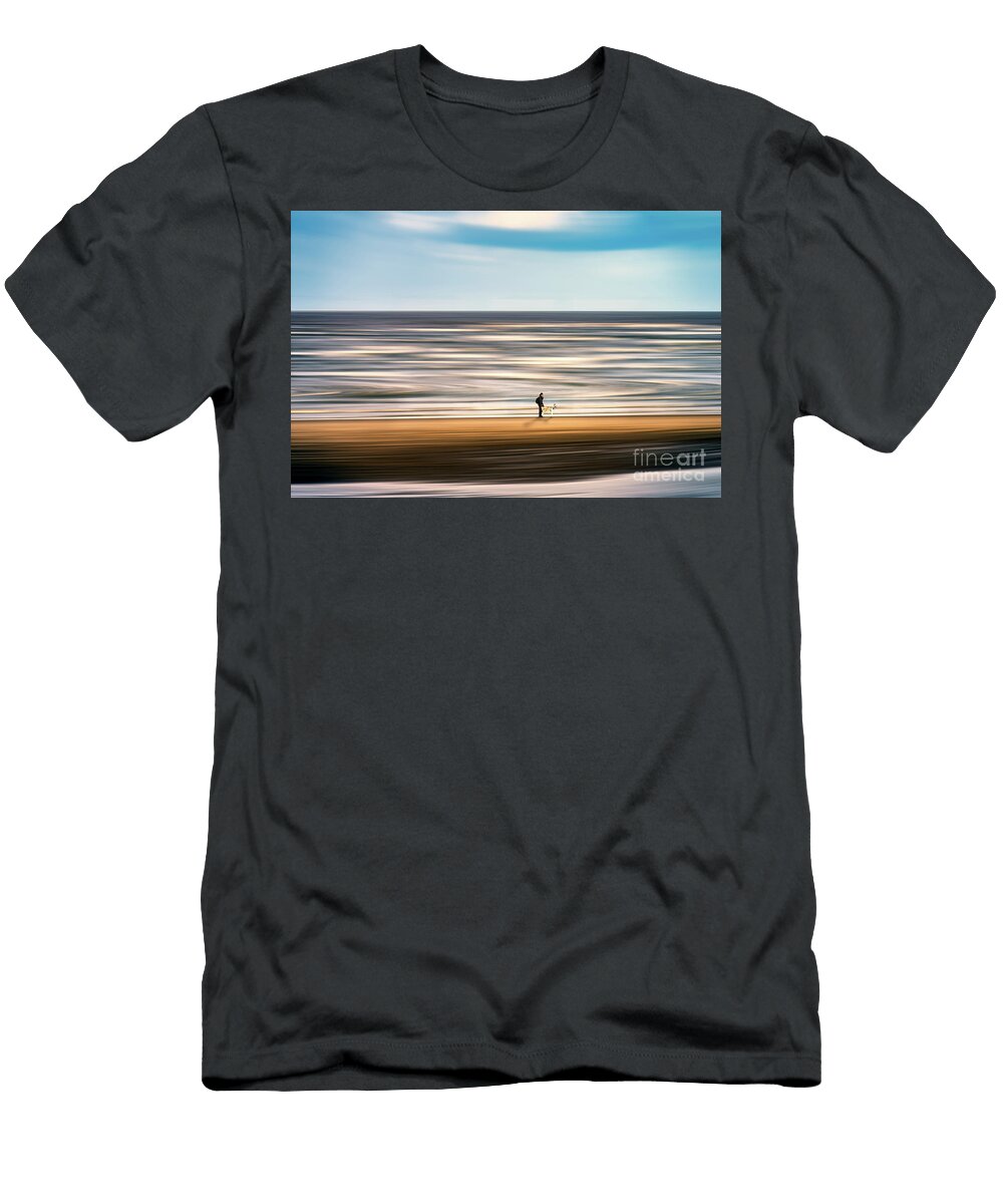 Best Friends At the Beach Adrian Evans T-Shirt