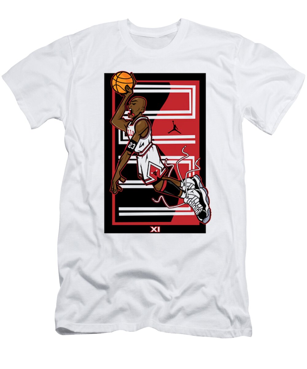 Best Game Basketball Art Leo Nardo T-Shirt