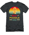 Best Poodle Dad Vintage Job T-Shirt