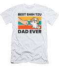 Best Shih Tzu Dad Ever Cute Shih Tzu Eq Designs T-Shirt