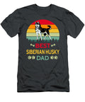 Best Siberian Husky Dad Vintage Job T-Shirt