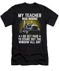 Best Truck Driver Art Dad Trucking Cdl Trucker Sophie Eleanor T-Shirt