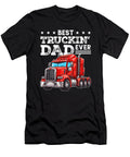 Best Truckin Dad Ever Trucker Driver Retro Papa Sophie Eleanor T-Shirt