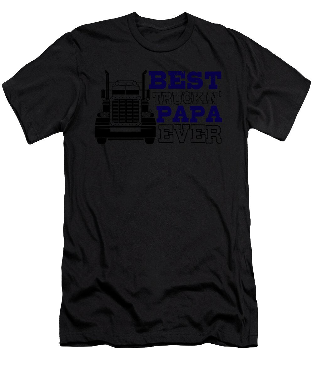 Best Truckin Papa Ever Jacob Zelazny T-Shirt