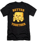 Better Together Cartoon Cheese Photographic Arts and Design Studio T-Shirt