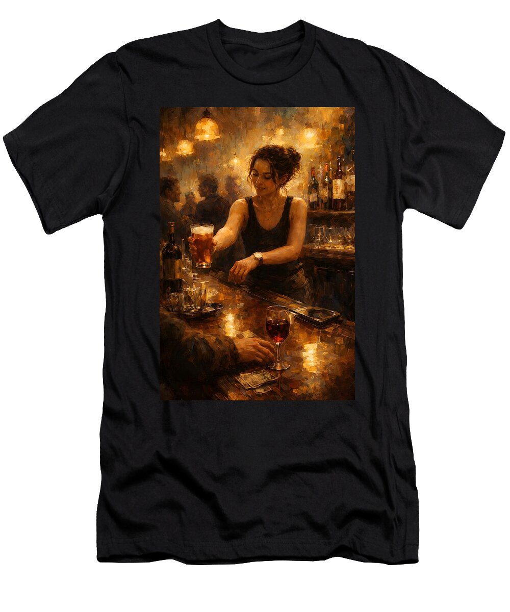 Between the Pour and the Clock Bernard Jarman T-Shirt