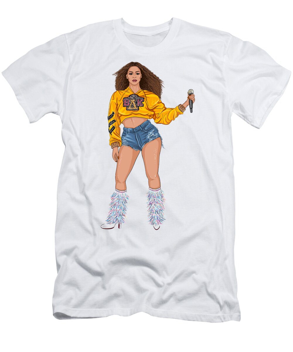 Beyonce 6 Adrian Purdy T-Shirt