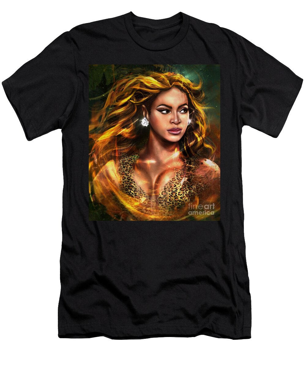 Beyonce Fan Art Geisha Adeevara T-Shirt