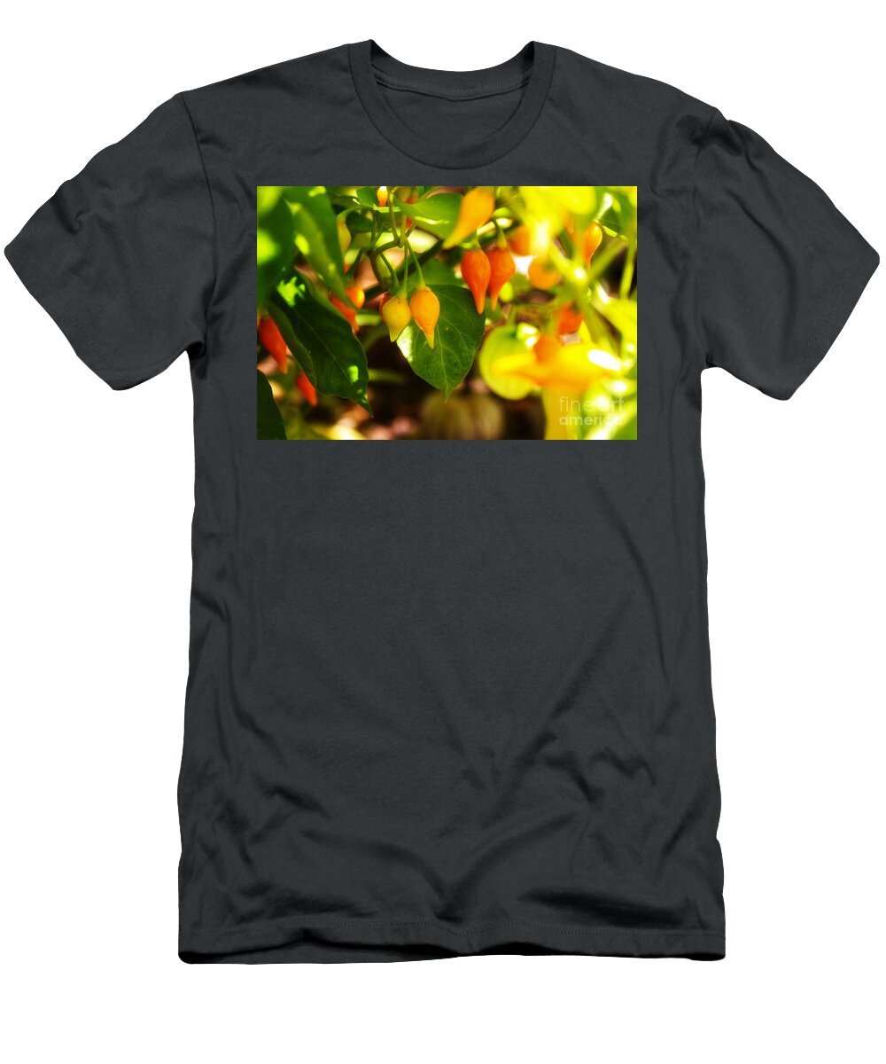 Bi Quinho Yellow Chili Peppers Ladonna Mccray T-Shirt