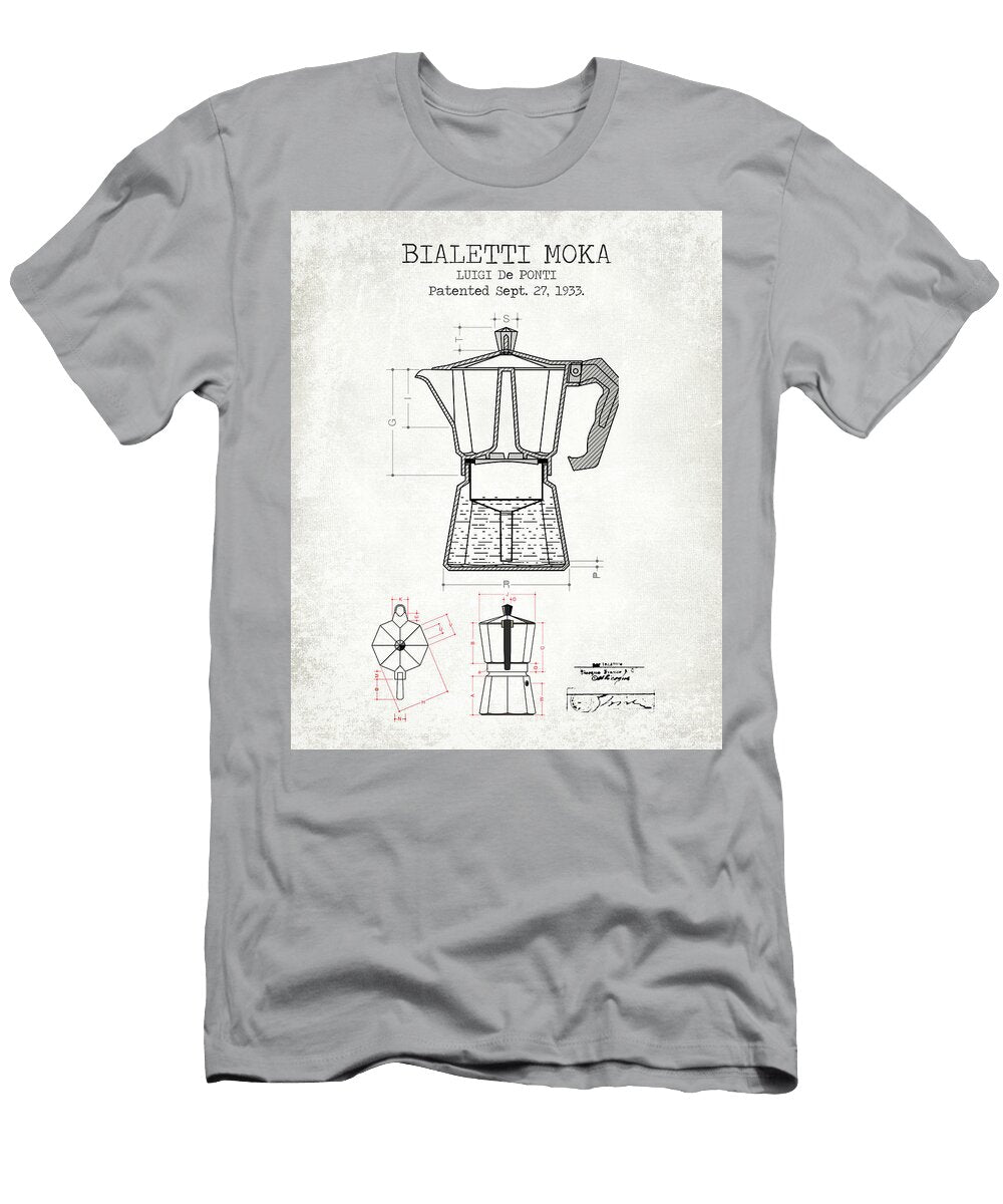 Bialetti Moka Old Patent Denny H T-Shirt