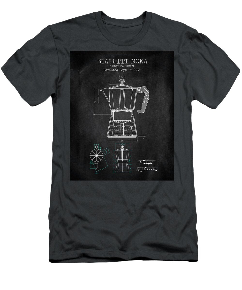 Bialetti Moka Poster Denny H T-Shirt