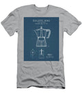 Bialetti Moka Pot Blueprints Denny H T-Shirt