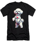 Bichon Frise Mom I Love Mom Bichon Frise Lover Job T-Shirt