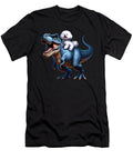 Bichon Frise Riding Dinosaur Lover Job T-Shirt