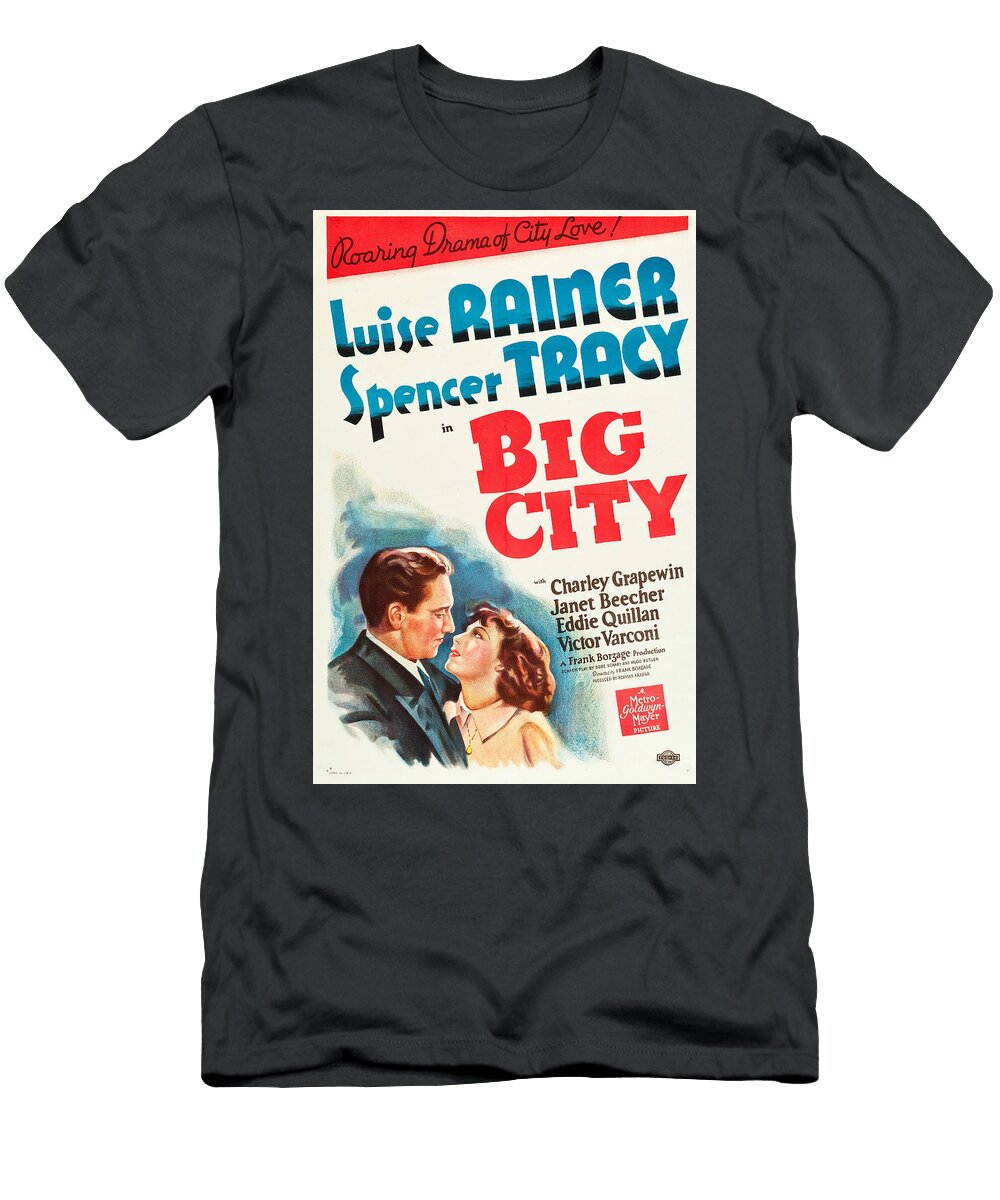 Big City 1937 Movie Poster T-Shirt