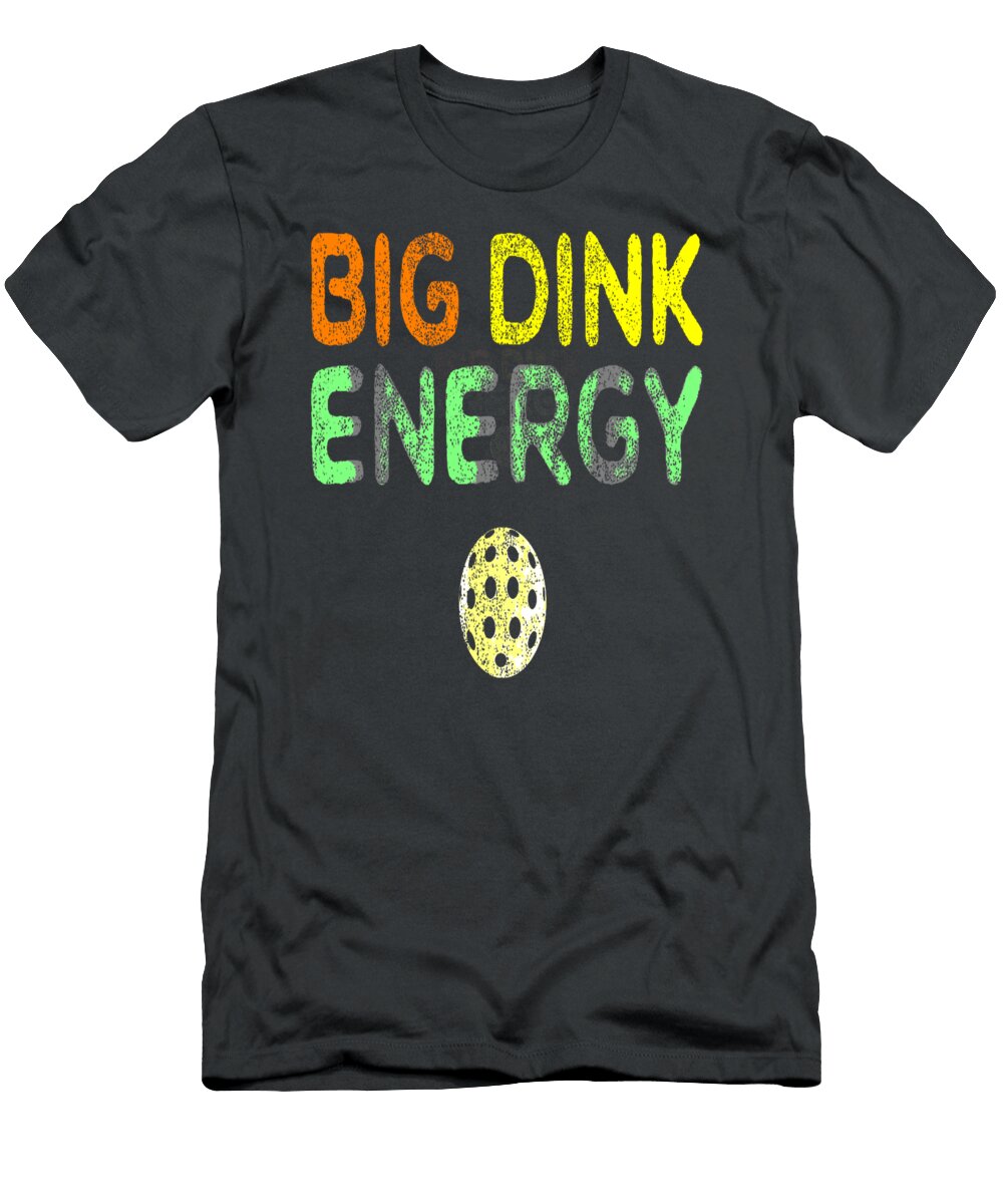 Big Dink Energy Pickleball Funny Pickle Ball Lover Men Retro Albert Doaa T-Shirt