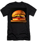 Big Juicy Cheese Burger Hold the Pickle Hold the Lettuce Painterly 20170918 Square Wingsdomain Art and Photography T-Shirt