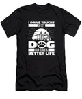Big Rig Dog Trucking Trucker Truck Driver Crazy Squirrel T-Shirt