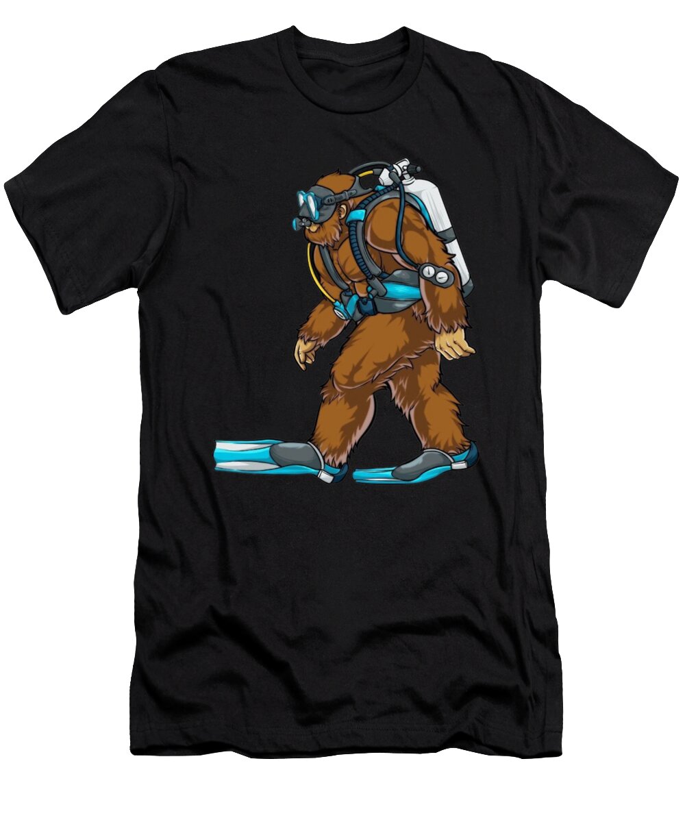 Bigfoot Diver Do Tran Quang T-Shirt