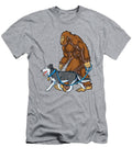 Bigfoot Dog Walkiberian Husky Asquatch Kids Men Yahia Wynter T-Shirt