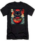 Bigwave Kawaii Gamer Cat Ramen Retro Japanese Zyneu Gangd T-Shirt