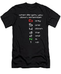 Biker Motorcycle Sport Bike Skull One Down Racing Shannon Nelson Art T-Shirt