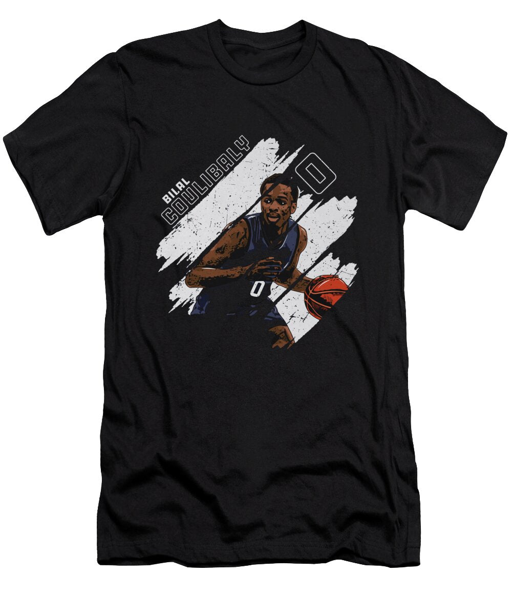 Bilal Coulibaly Washington Stripes Ihsan Sirin T-Shirt