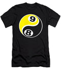 Billiards Pool 8 Ball 9 Ball Skull Shannon Nelson Art T-Shirt