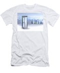 Binary Code Streaming Through Open Ikon Ikon Images T-Shirt