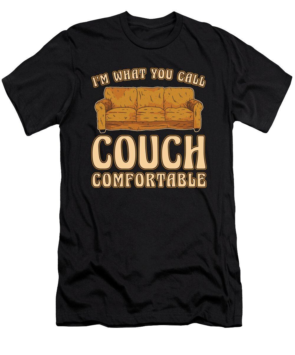 Binge Watching Couch Programmes Show Tv Movies Series Crazy Squirrel T-Shirt