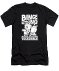 Binge Watching Series Tv Show Programmes Movies Crazy Squirrel T-Shirt
