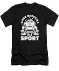 Binge Watching Tv Programmes Show Series Movies Crazy Squirrel T-Shirt