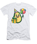 Birthday Avocado with Balloons Joanna Redesiuk T-Shirt