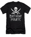 Birthday Pirate Party Outfit Vintage Skull and Shannon Nelson Art T-Shirt