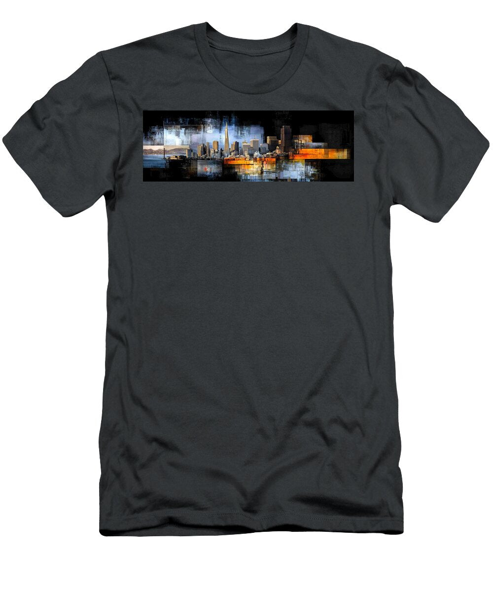 Black and Orange Bay Max Freeman T-Shirt