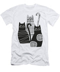 Black and White Cats Johanna Virtanen T-Shirt