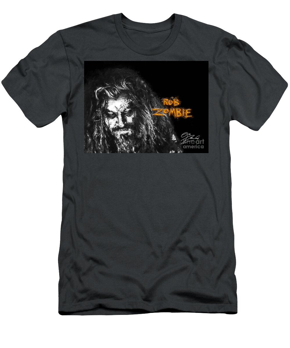 Black and White with Signature Jessica Perez T-Shirt