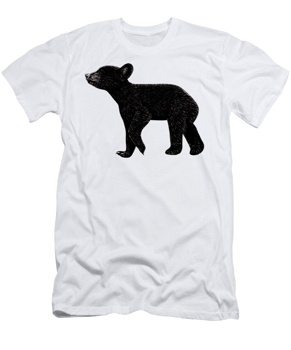 Black Bear Cub Loren Dowding T-Shirt
