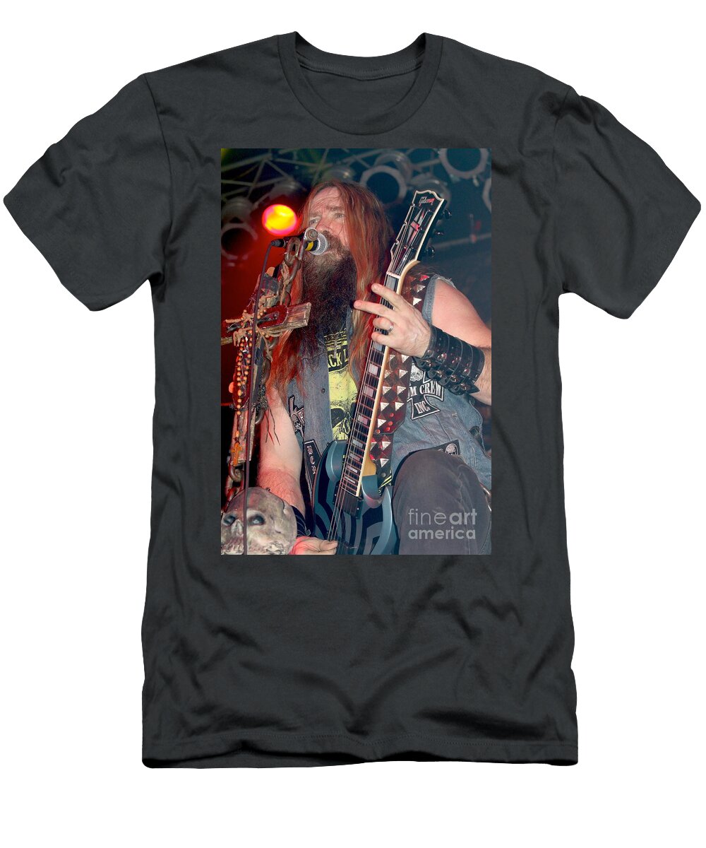 Black Label Society Zakk Wylde Front Row Photographs T-Shirt
