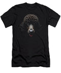 Black Poodle Dog Poodle Face Sophie Eleanor T-Shirt