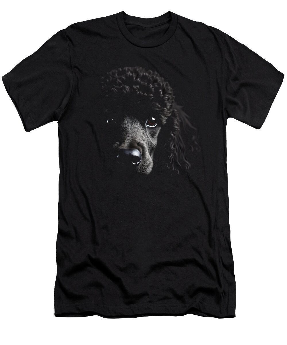 Black Poodle Dog Poodle Sophie Eleanor T-Shirt