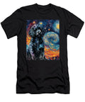 Black Poodle Starry Night Dog Lover Puppy Pet Zyneu Gangd T-Shirt