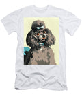 Black Poodle with Bow Csa Images T-Shirt