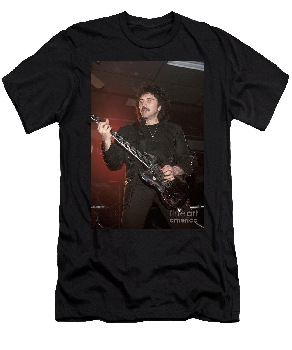 Black Sabbath Tony Iommi Front Row Photographs T-Shirt