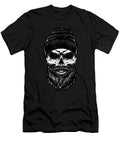 Black Skull Beard for Bearded Man Best Birthday Shannon Nelson Art T-Shirt