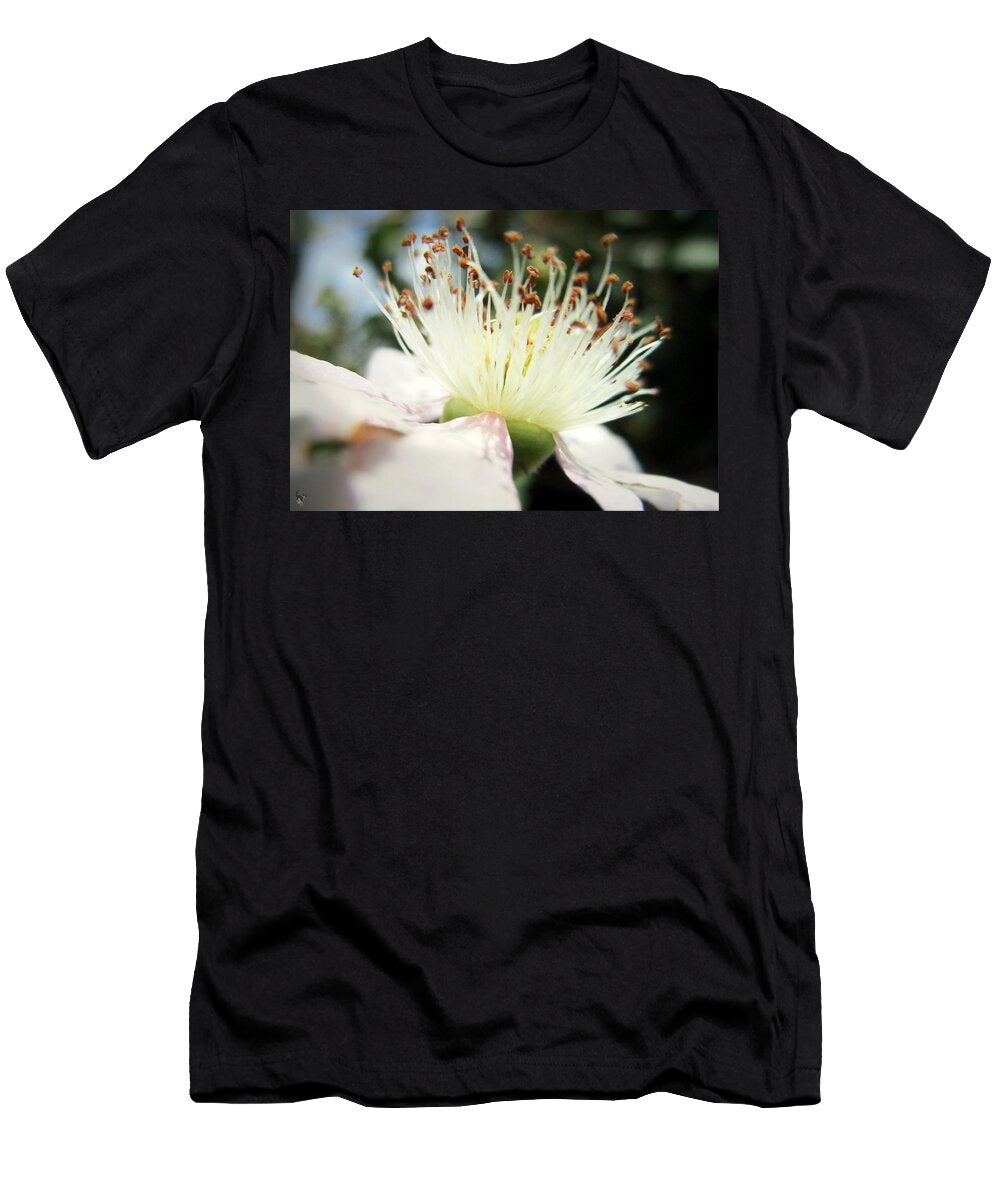 Blackberry Flower Macro Joyce Dickens T-Shirt