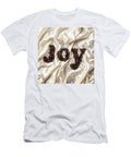 Blackcoffeebeansaswordjoyonwhitesilkbackground1 Andre Petrov T-Shirt