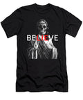 Blackcraft Antichrist Jesus Skull Believe Satan Shannon Nelson Art T-Shirt