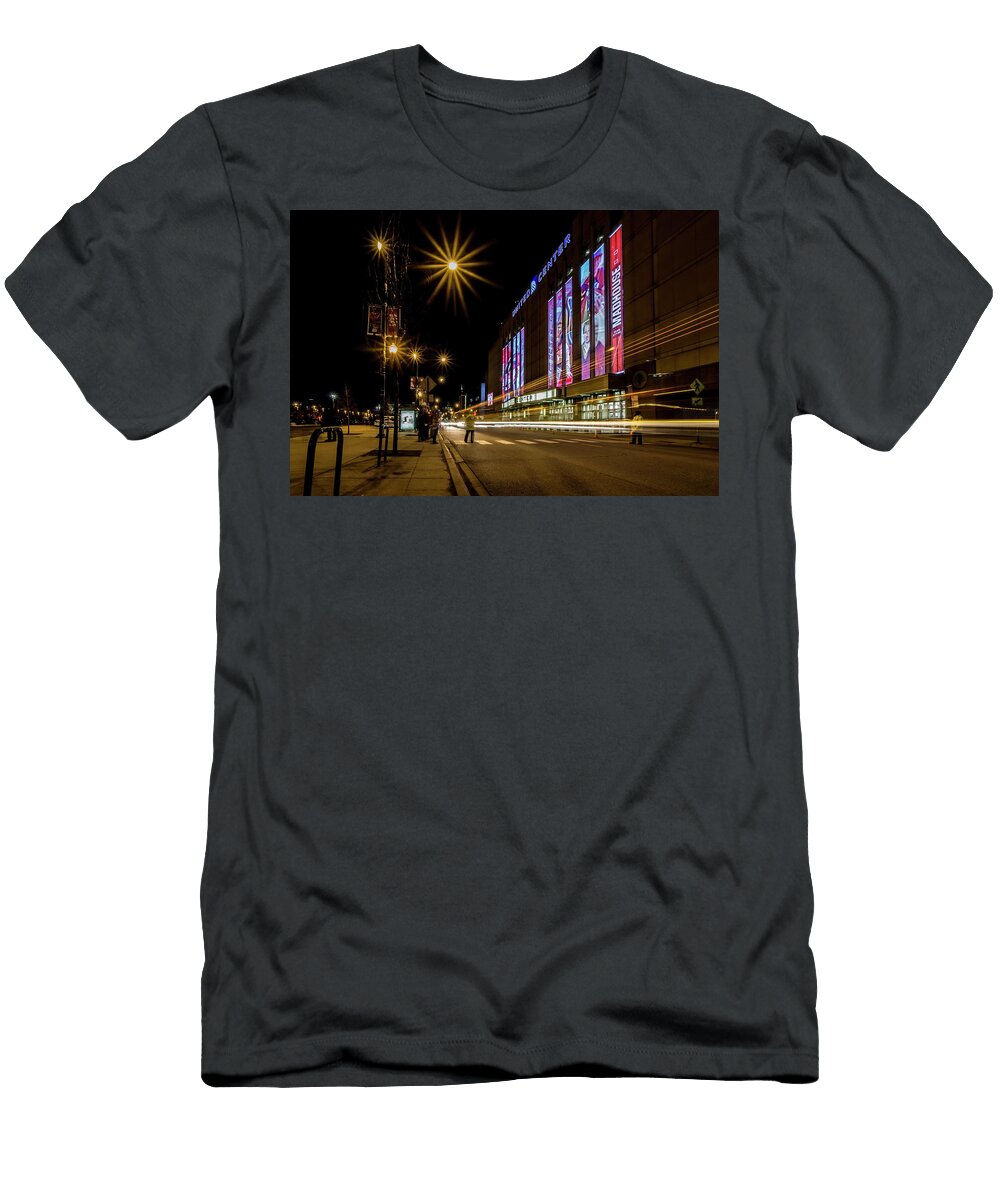 Blackhawk Fans Filing Into the United Center Sven Brogren T-Shirt